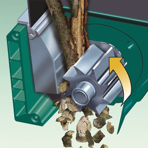 Bosch AXT 25 D Tiha seckalica-drobilica, 2.500W - slika 3
