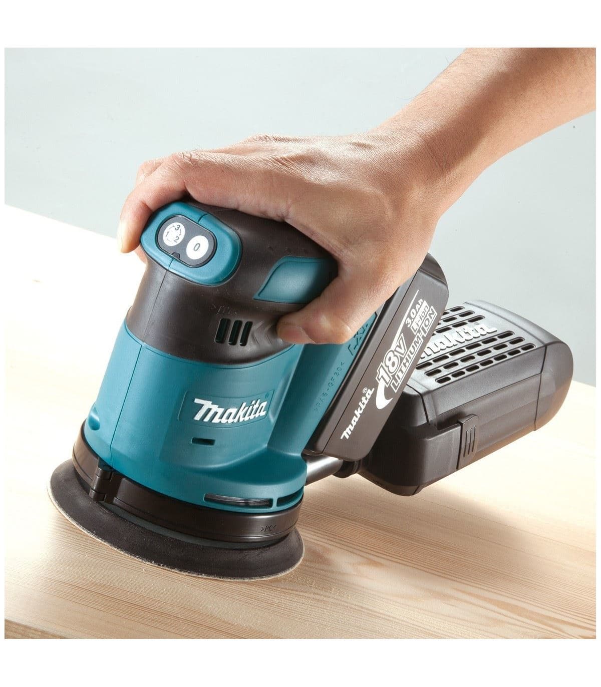 Makita DBO180Z Akumulatorska ekscentrična brusilica, bez baterija i punjača - slika 3