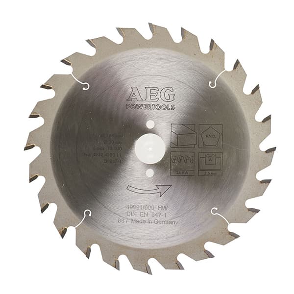 List cirkulara 165×20-24 AEG