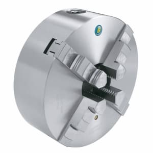 Bernardo Stezna glava za strug za metal Ø 125 mm 4 pakna centralno stezanje DIN 6350 - livena