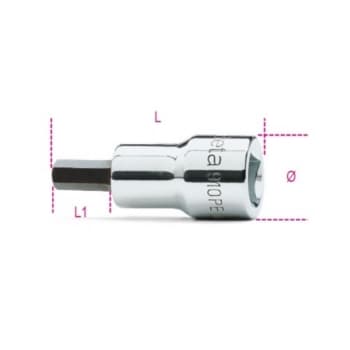 Beta ključ nasadni inbus 4mm 3/8" 910PE-4