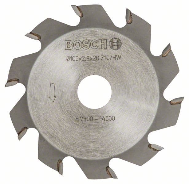 Pločasto glodalo Bosch 3608641001, 10, 20 mm, 2,8 mm