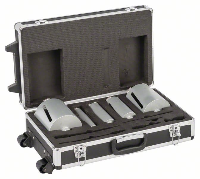 5-delni set dijamantskih kruna za suvo bušenje G 1/2" Bosch 2608587007, 38; 52; 65; 117; 127 mm, 150 mm, 7 mm
