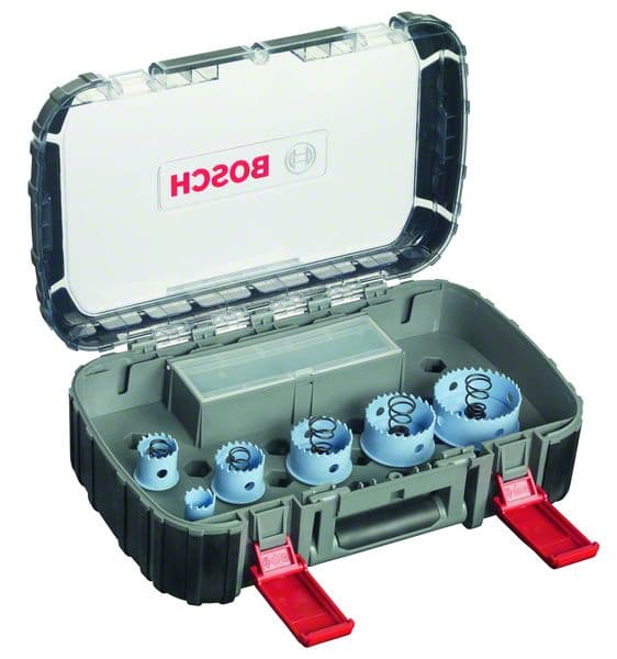 Bosch 9-delni set testera za otvore Sheet Metal za električare 22; 29; 35; 44; 51; 64 mm - 2608580881