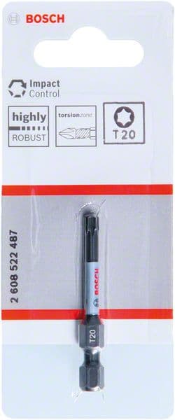 Bosch Impact Control bit T20 dužine 50mm, 2608522487