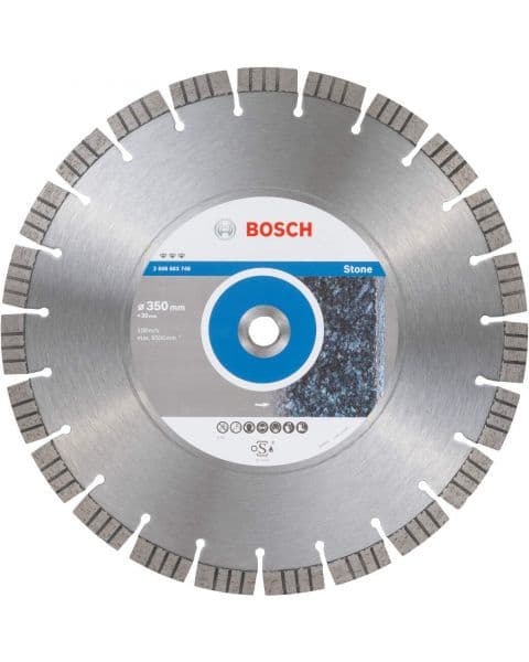 Bosch dijamantska rezna ploča Best for Stone 350 x 20,00 x 3,2 x 15 mm - 2608603748