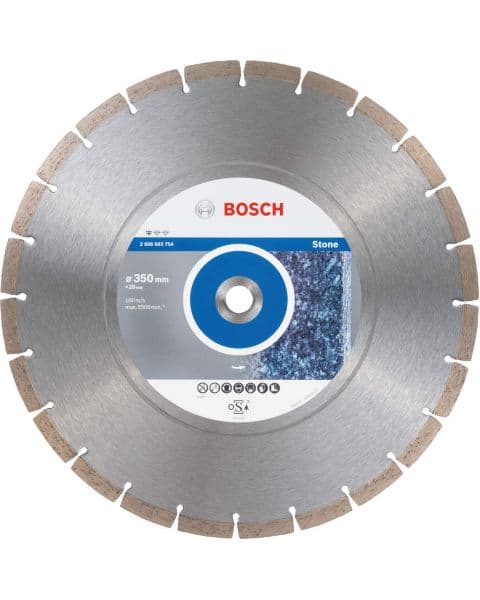 Bosch dijamantska rezna ploča Standard for Stone 350 x 20,00 x 3,1 x 10 mm - 2608603754