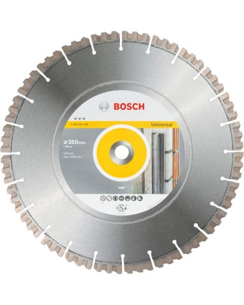 Bosch dijamantska rezna ploča Best for Universal 350 x 20,00 x 3,3 x 15 mm - 2608603766
