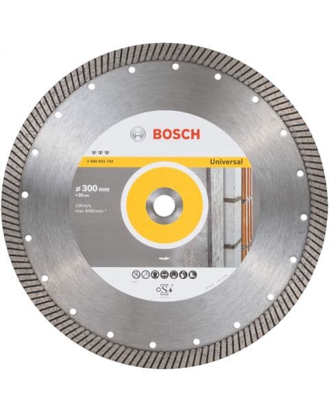 Bosch dijamantska rezna ploča Best for Universal Turbo 300 x 20,00 x 3 x 15 mm - 2608603769