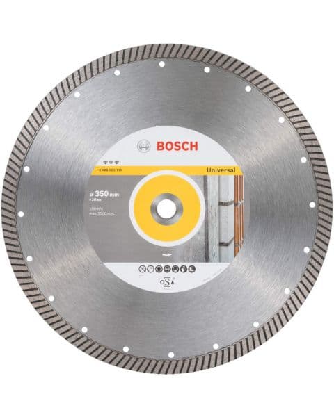 Bosch dijamantska rezna ploča Best for Universal Turbo 350 x 20,00 x 3,2 x 12 mm - 2608603770