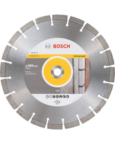 Bosch dijamantska rezna ploča Expert for Universal 300 x 20,00 x 2,8 x 12 mm - 2608603771
