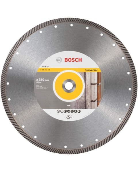 Bosch dijamantska rezna ploča Expert for Universal Turbo 350 x 20,00 x 2,2 x 12 mm - 2608603775