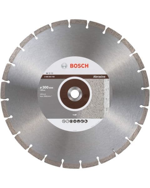 Bosch dijamantska rezna ploča za ciglu i crep Standard for Abrasive 300 x 20,00 x 2,8 x 10 mm - 2608603783