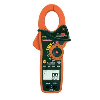 Extech True RMS strujna klešta + IR merač temperature EX 840