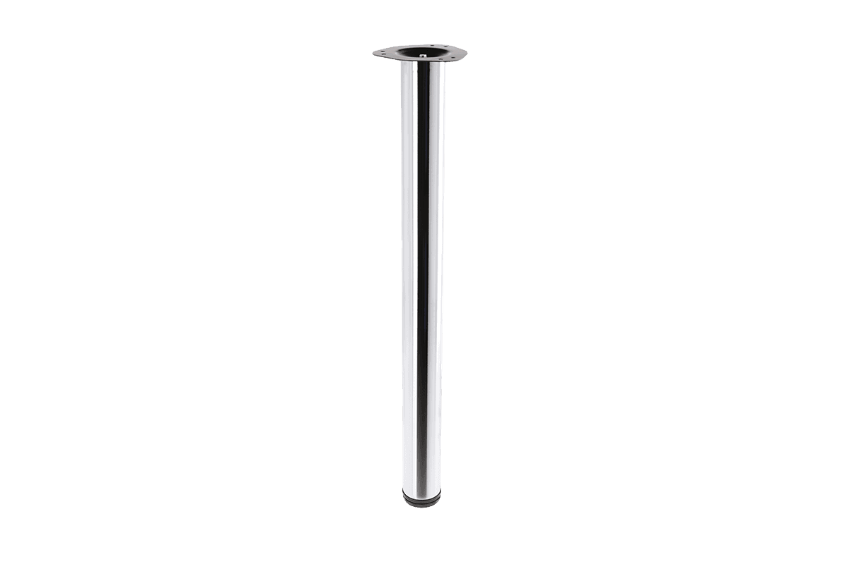 GTV Innovo Noga 60 x 820, mogućnost regulacije, 1,2mm/1,2mm/0,7mm, hrom, NM-S60820-01A