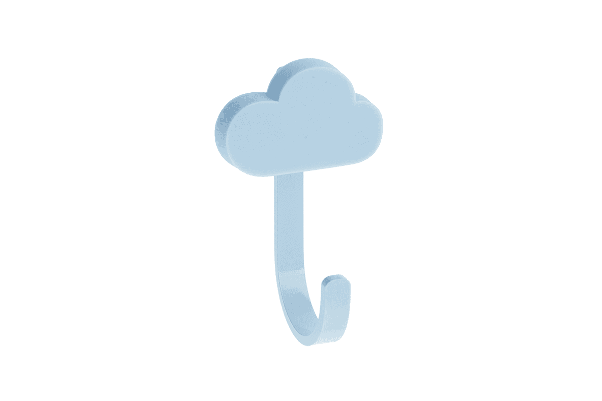 GTV Dečja vešalica oblak, plava, WM-CLOUD-NB