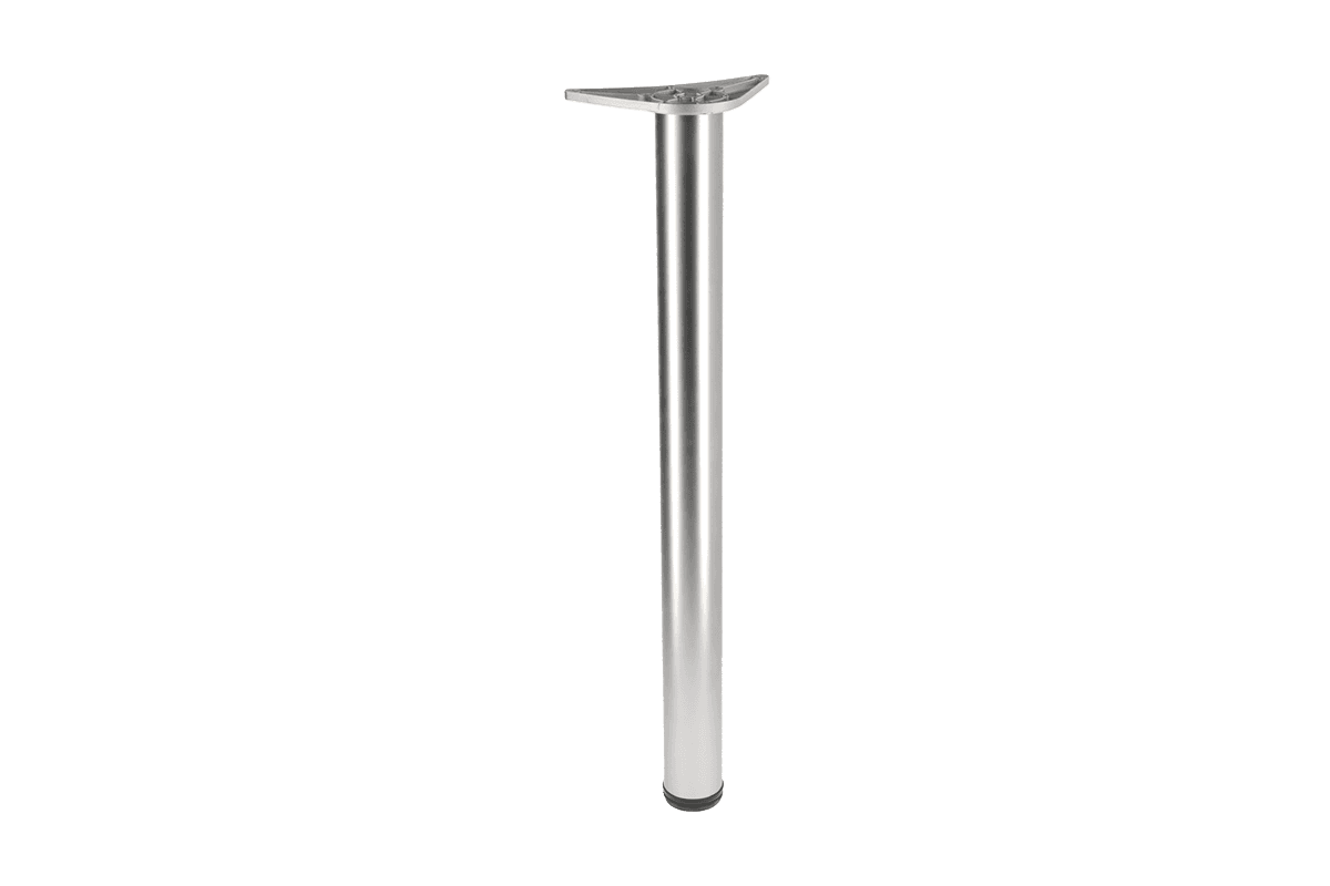 GTV Noga za sto 60x1100 - sa vijcima, saten, NM-A61100-02