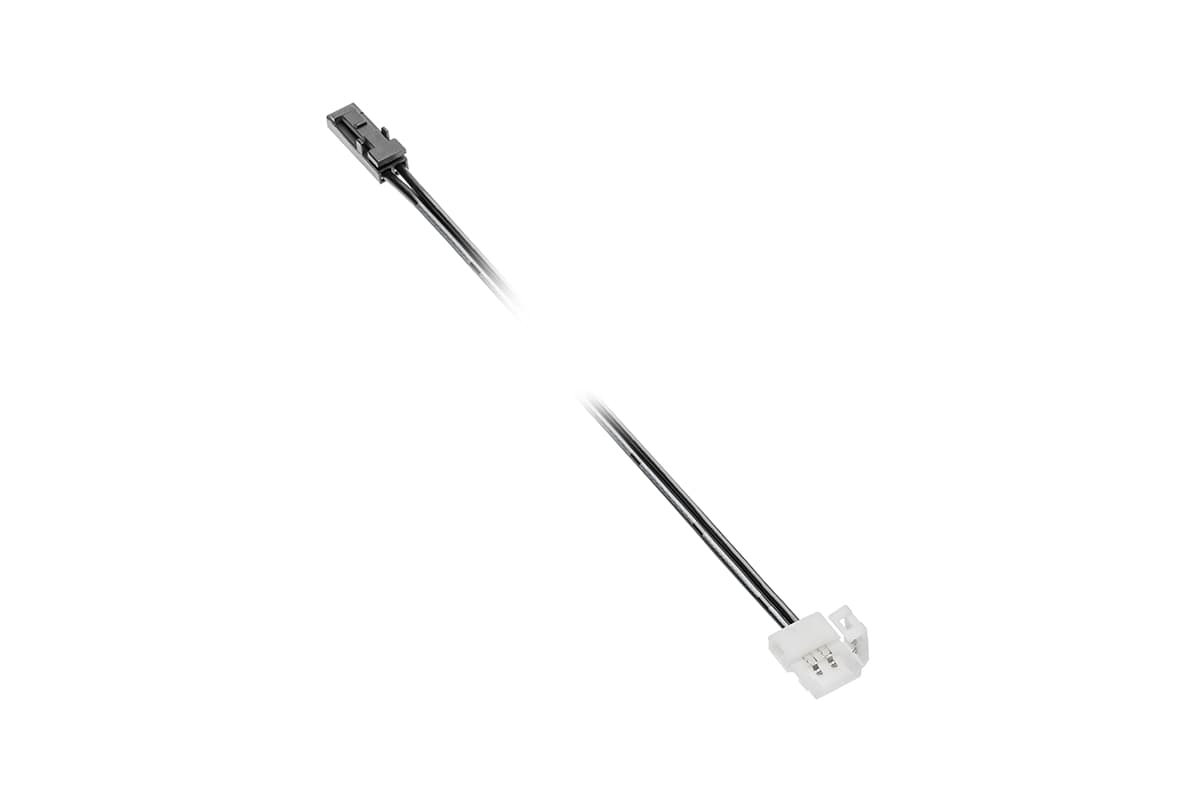 GTV Konektor XC11 za spajanje LED trake s kablom 2 m i mini AMP muškim utikačem, LD-ZTL8MMAMP-02N