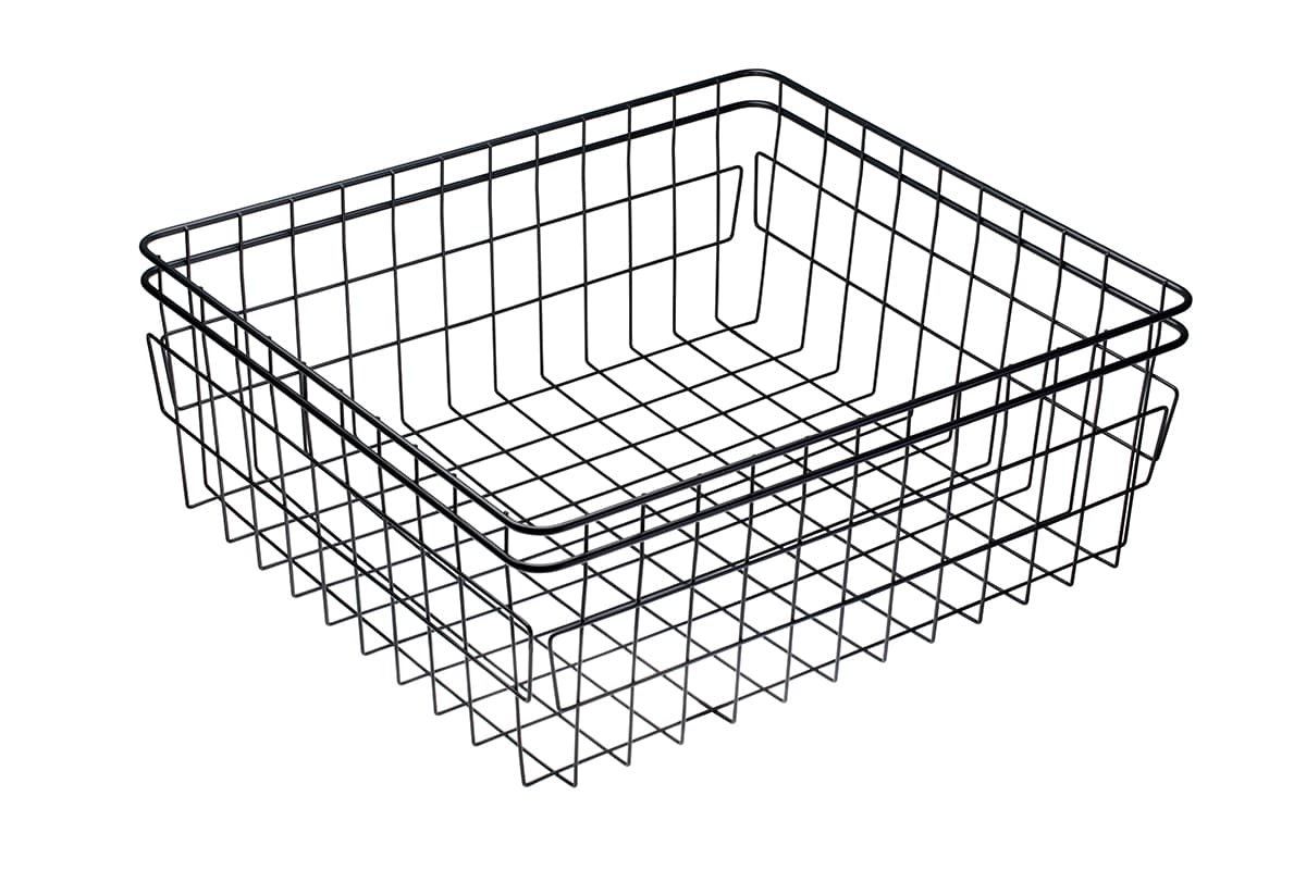 GTV Garderobna korpa SMART 600mm ( bez vođice) antracit siva , W-WKO60-BP-60