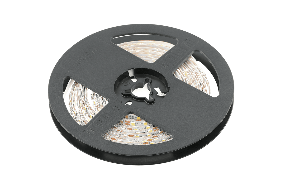 GTV LED traka 2835, 600 LED hladno bela, 33W, bez gela 5mm PCB, rolna 5m, 12V, LD-2835-600-5MM-20-ZB