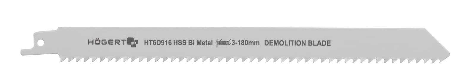 Hogert HT6D916 list sabljaste testere 230 mm 6 tpi za rezanje drveta