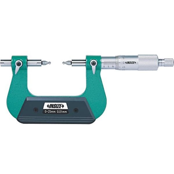 Insize 3291-100 Mikrometar za zupčanike 75-100, 0.01