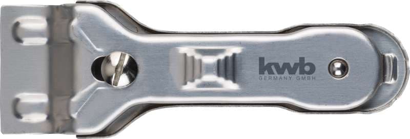  KWB 49013810 strugač za domaćinstvo, od nerđajućeg čelika, 43 x 23 mm, sa 3 rezervna nožića