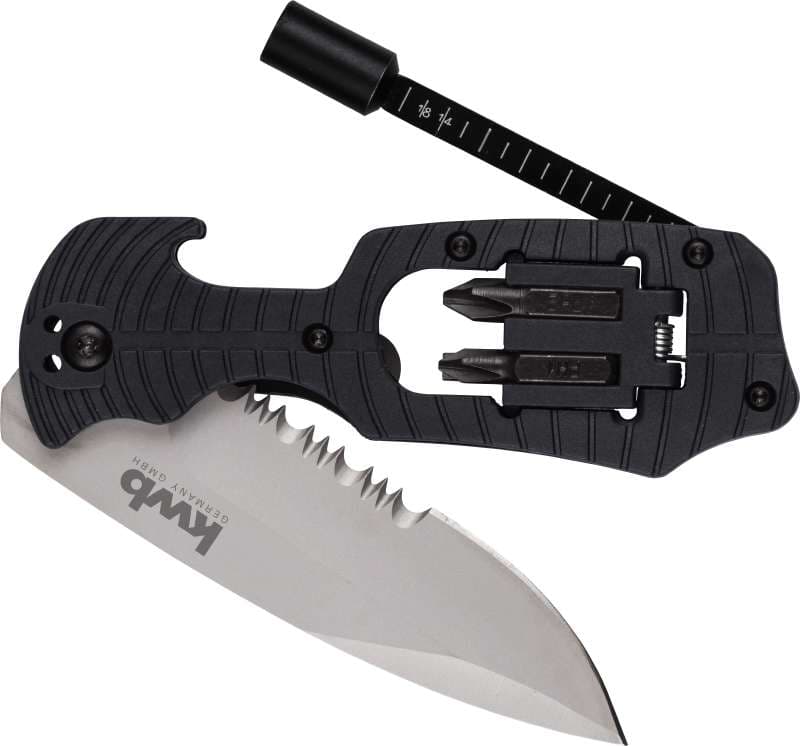  KWB 49016620 hobi nožić sa držačem bitova i 4 bita, 115 mm