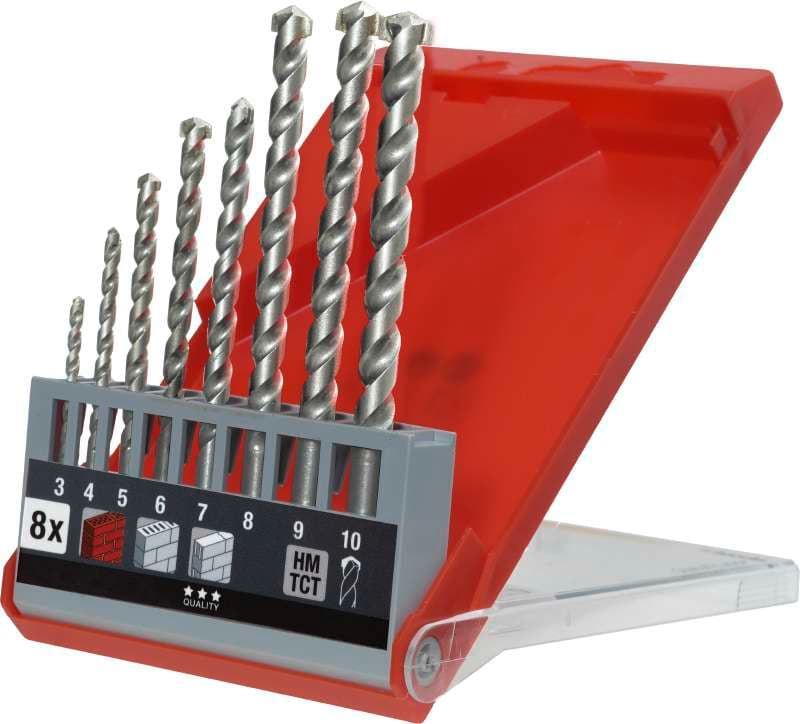  KWB 49038900 HM-TCT set burgija 3-10 8/1 | za kamen, ISO 5468