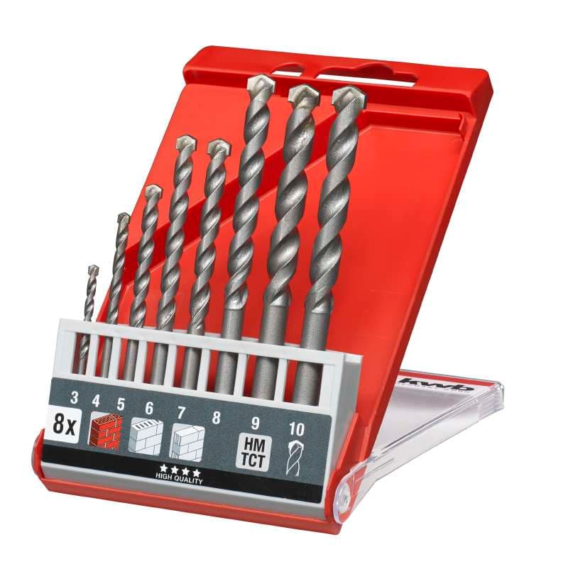  KWB 49039800 Set burgija za kamen 3-10 8/1 | ISO 5468