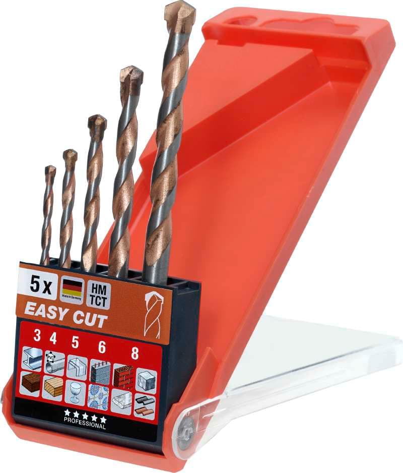  KWB 49048300 Easy-Cut set univerzalnih burgija 5/1 | 3/4/5/6/8