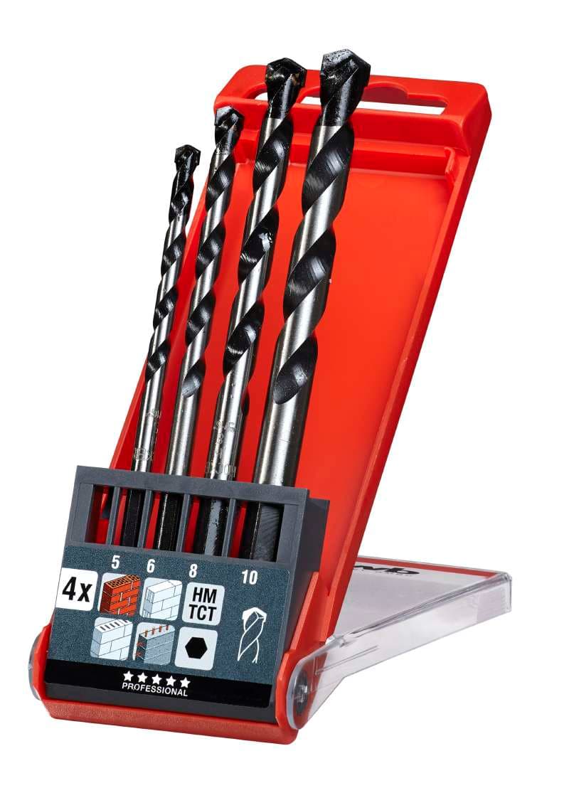  KWB 49050800 Rocker set burgija za građevinske materijale 5-10 mm, 4 dela