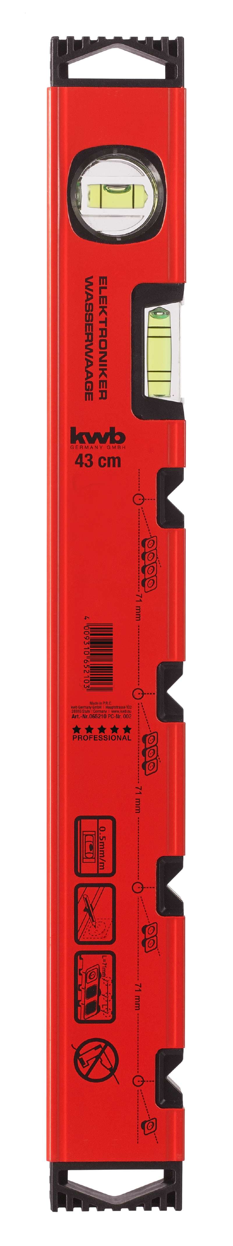  KWB 49065210 električarska libela 43 cm