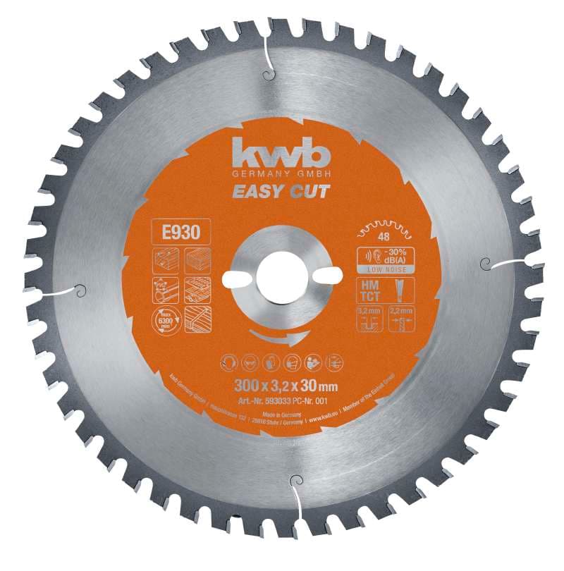  KWB 49593033 Easy-Cut rezni disk za cirkular 300x30, 48Z, 930E, univerzalni