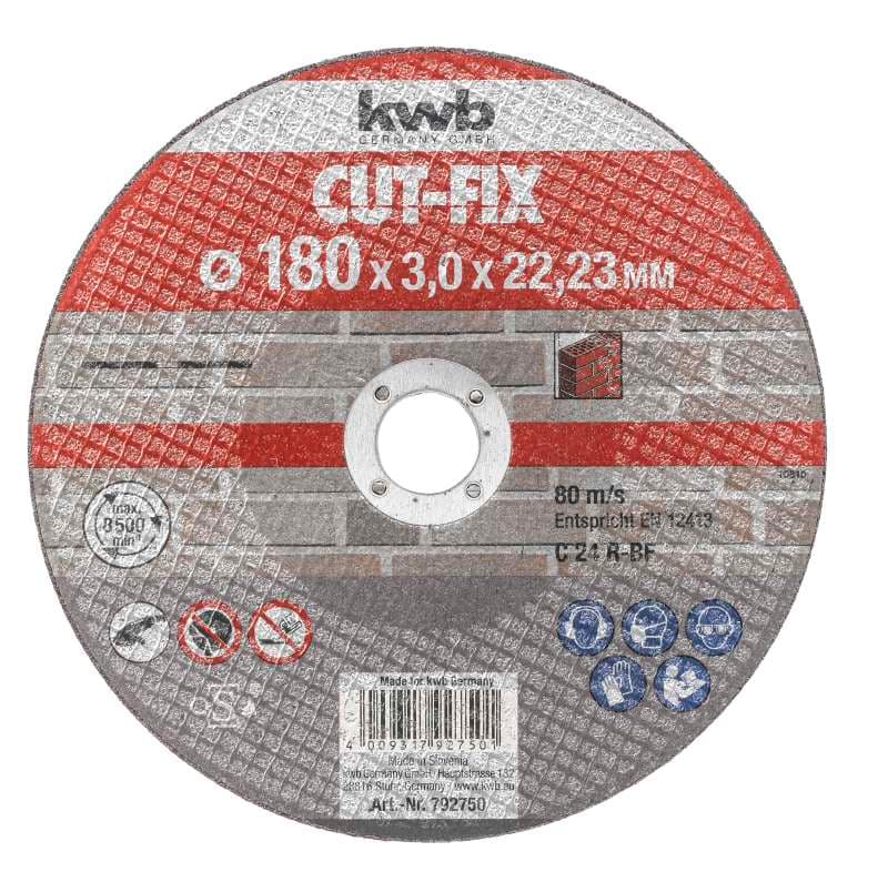  KWB 49792750 Rezna ploča za kamen 178x3x22 | Cut-Fix
