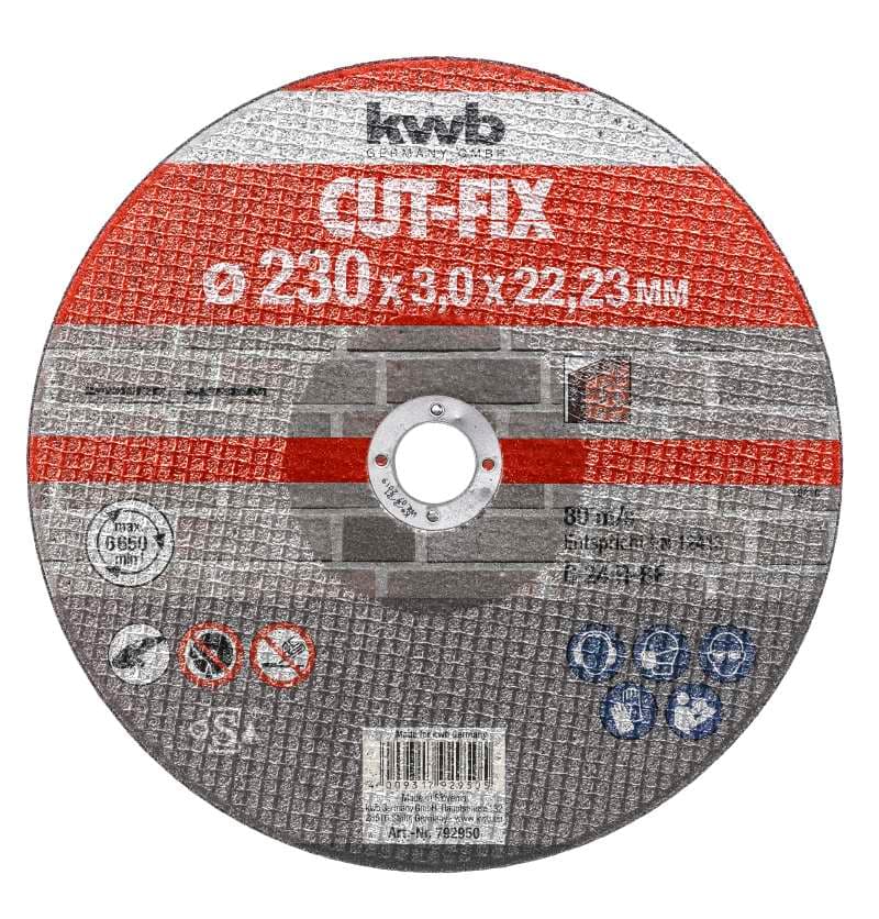 KWB 49792950 Rezna ploča za kamen 230x3x22 | Cut-Fix