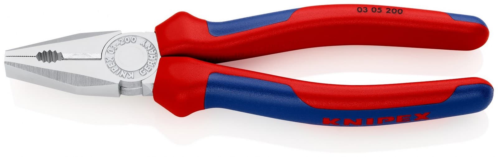 Knipex 03 05 200 SB kombinovana klešta hromirana 200 mm 