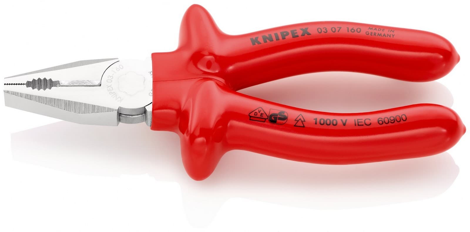 Knipex kombinovana klešta izolovana 160mm 03 07 160