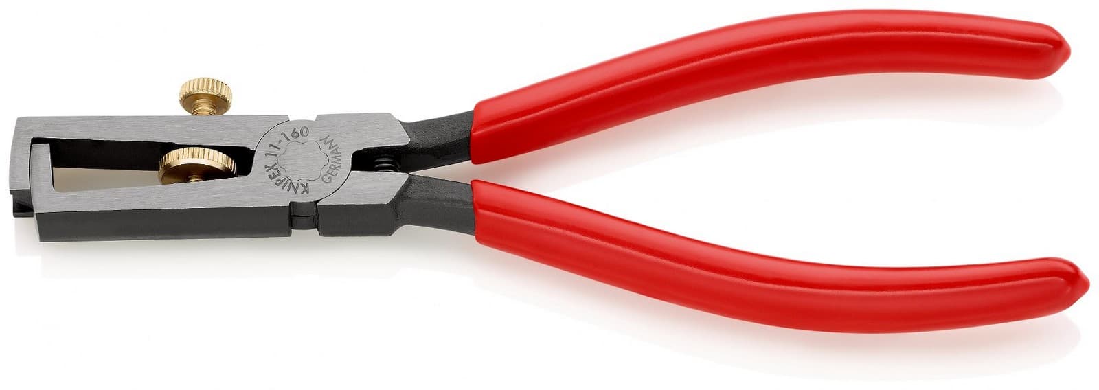 Knipex 11 01 160 SB Skidač izolacije sa otvarajućom oprugom 160 mm 