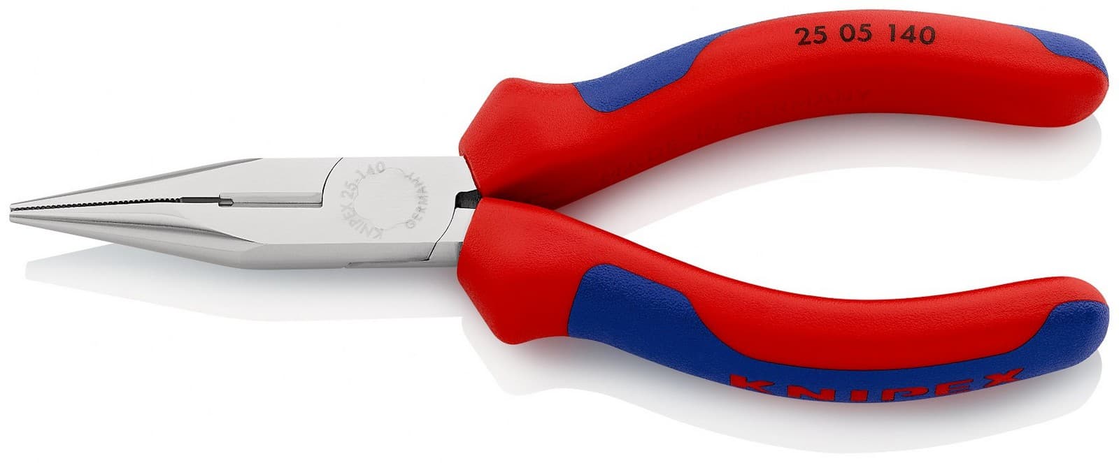 Knipex klešta špic prava sa bočnim sečenjem 140mm 25 05 140