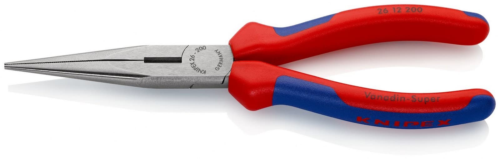 Knipex klešta špic prava 200mm 26 12 200