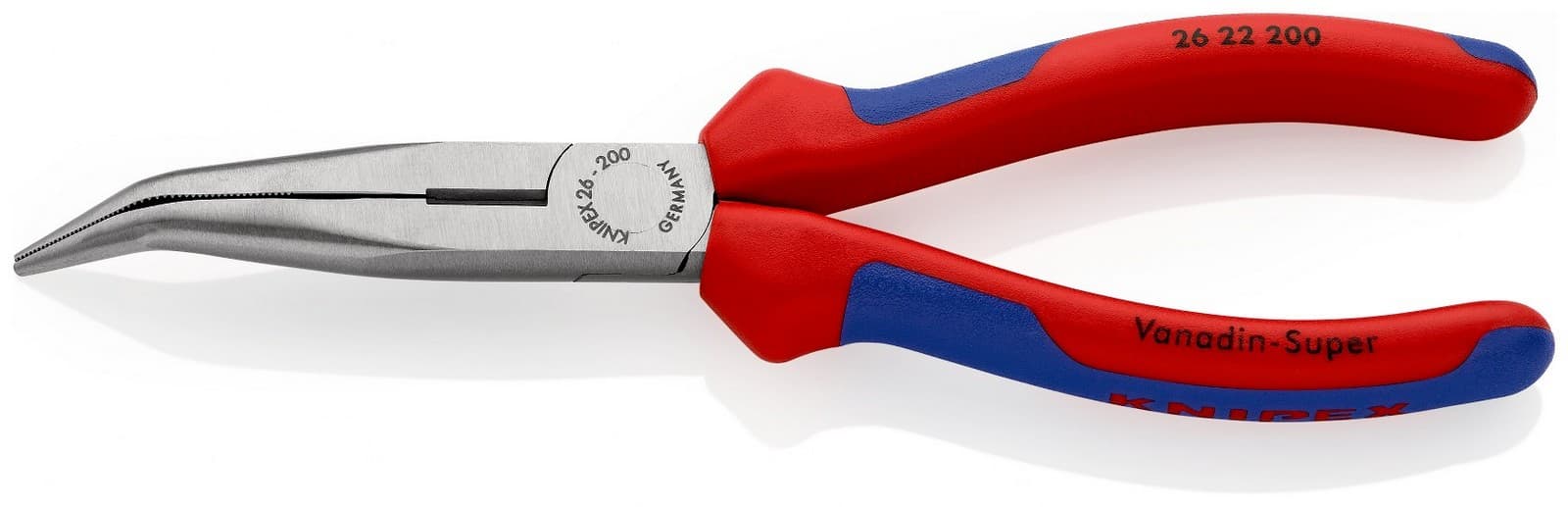 Knipex klešta špic kriva 200mm 26 22 200