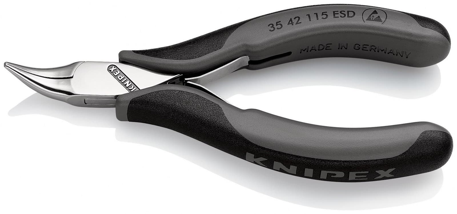 Knipex elektroničarska klešta za hvatanje ESD pod uglom 45° 115mm 35 42 115 ESD