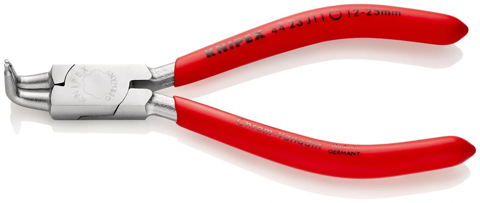 Knipex klešta za unutrašnje sigurnosne prstenove kriva 130mm 44 23 J11