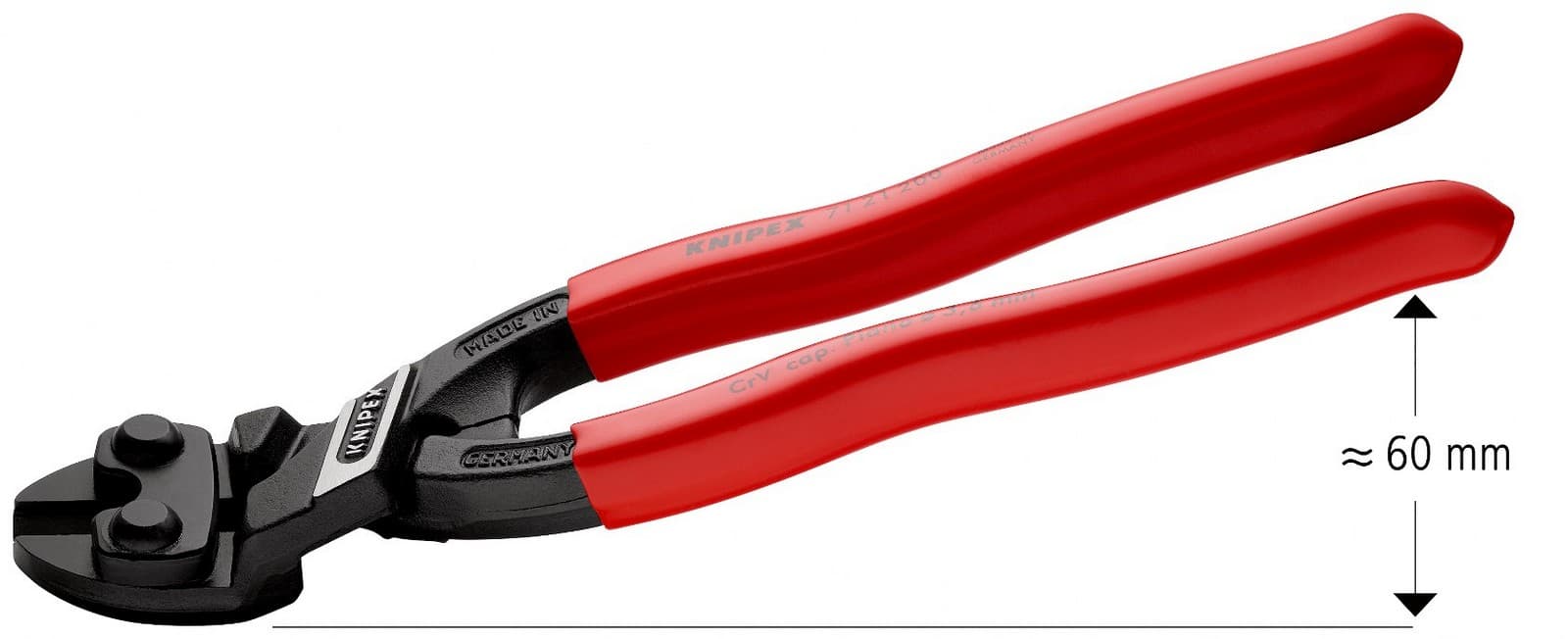 Knipex 71 21 200 SB CoBolt® sečice 200 mm 