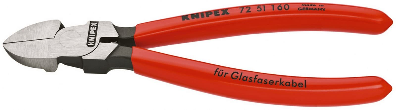 Knipex klešta za bočno sečenje optičkog kabla 160mm 72 51 160