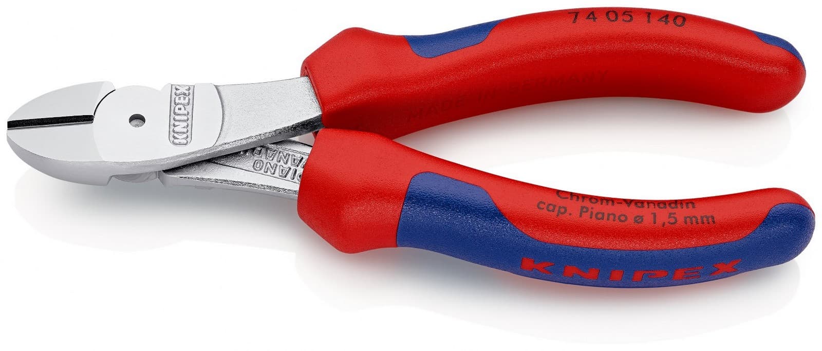 Knipex kose sečice ojačane 140mm 74 05 140