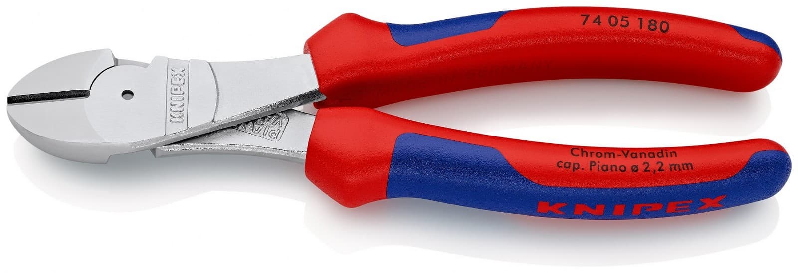Knipex 74 05 180 SB Bočne sečice ojačane hromirana 180 mm 