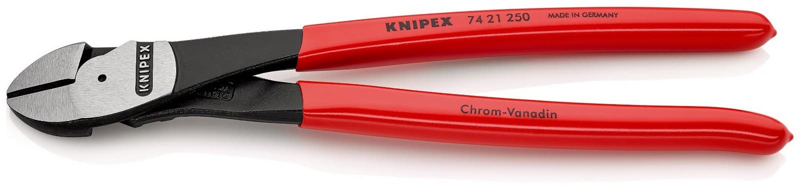Knipex kose sečice ojačane pod uglom od 12° 250mm 74 21 250