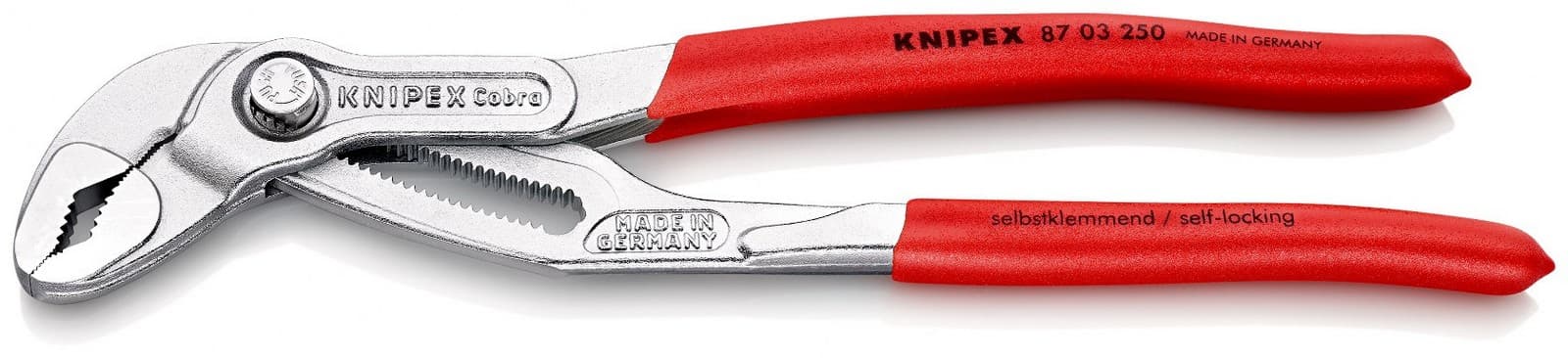 Knipex papagaj - cevna klešta Cobra® 2 87 03 250